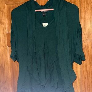 Ralph Lauren Deep Green V-Neck Top
